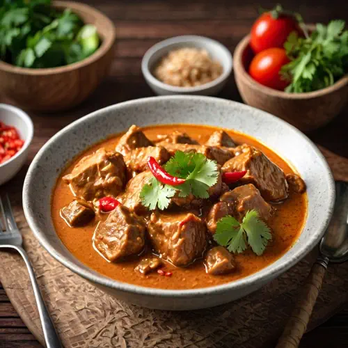 Plat viande en sauce