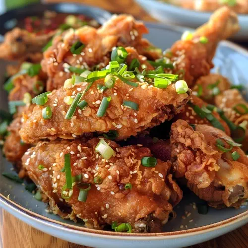 Poulet mariné frit - karaage